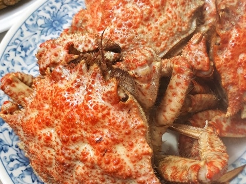 トゲクリガニのゆで方